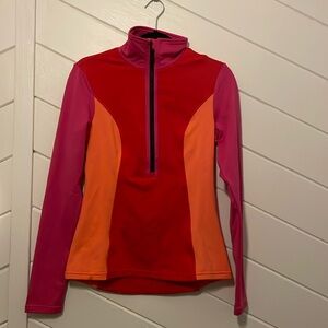 Hot Pink Goldbergh fleece mid-layer